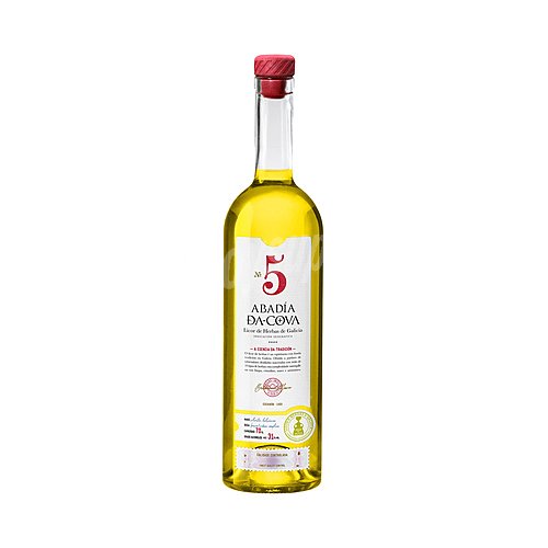 Abadía DA cova Licor de hierbas con IGP licor de hierbas de Galicia abadía DA cova