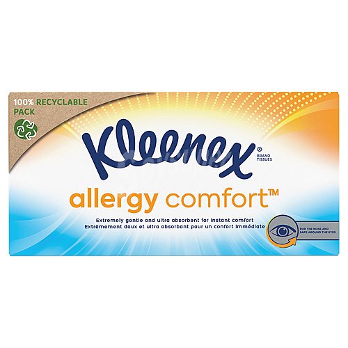 Kleenex Tisues de celulosa faciales kleenex allergy confort 56