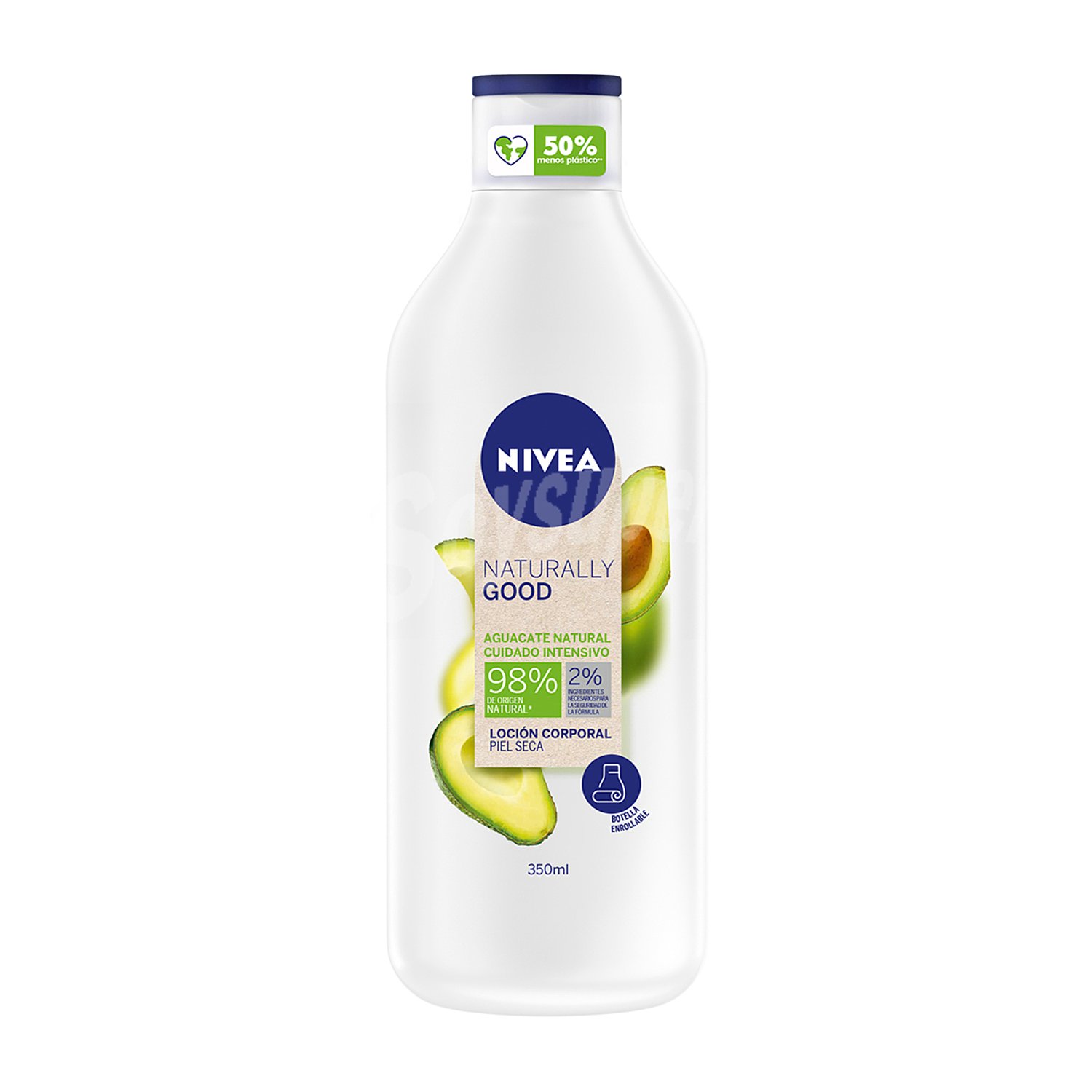 Loción corporal aguacate piel seca bote 350 ml