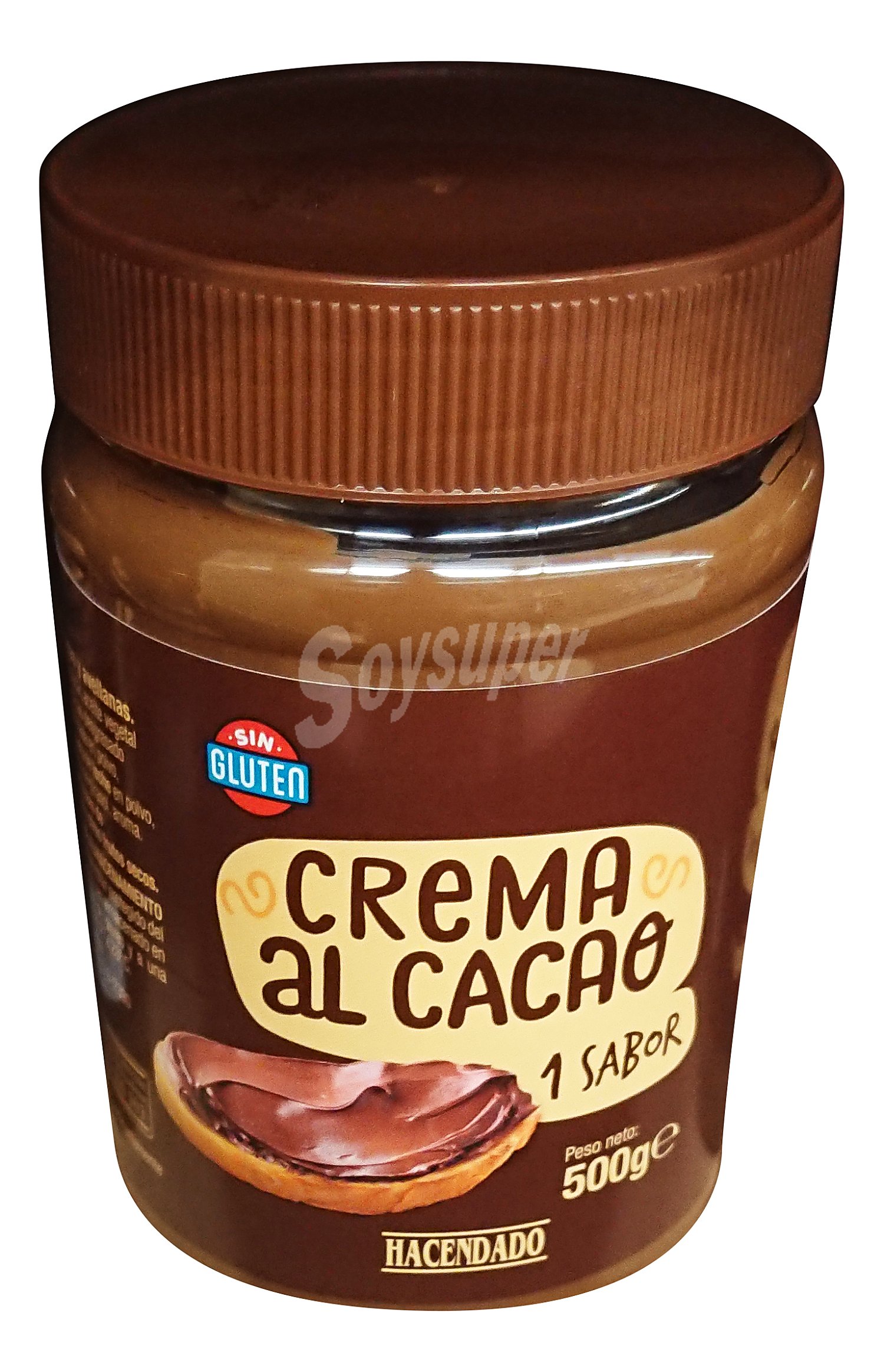 Crema de cacao 1 sabor 