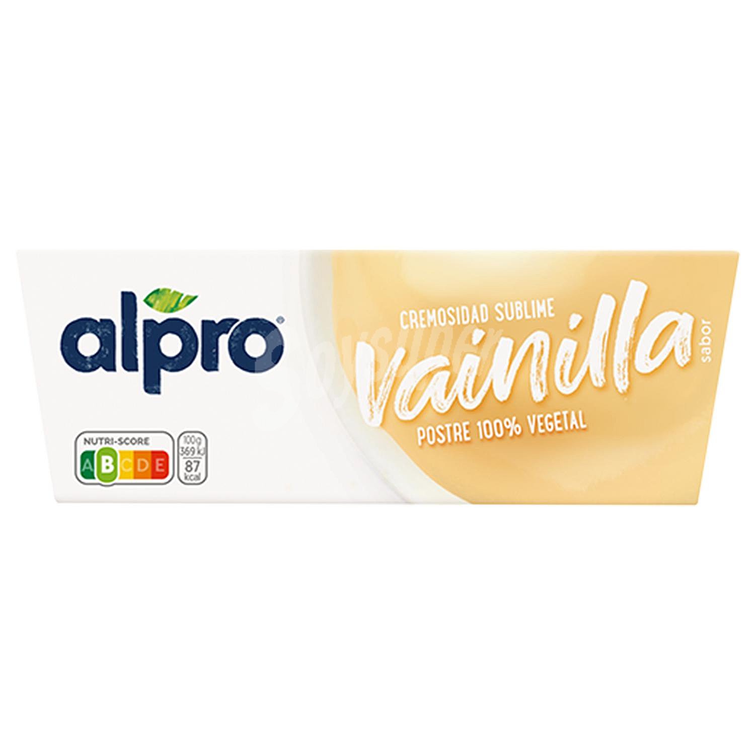 Postre de soja sabor vainilla Alpro