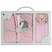 Set de manta + doudou, color rosa, interbaby.