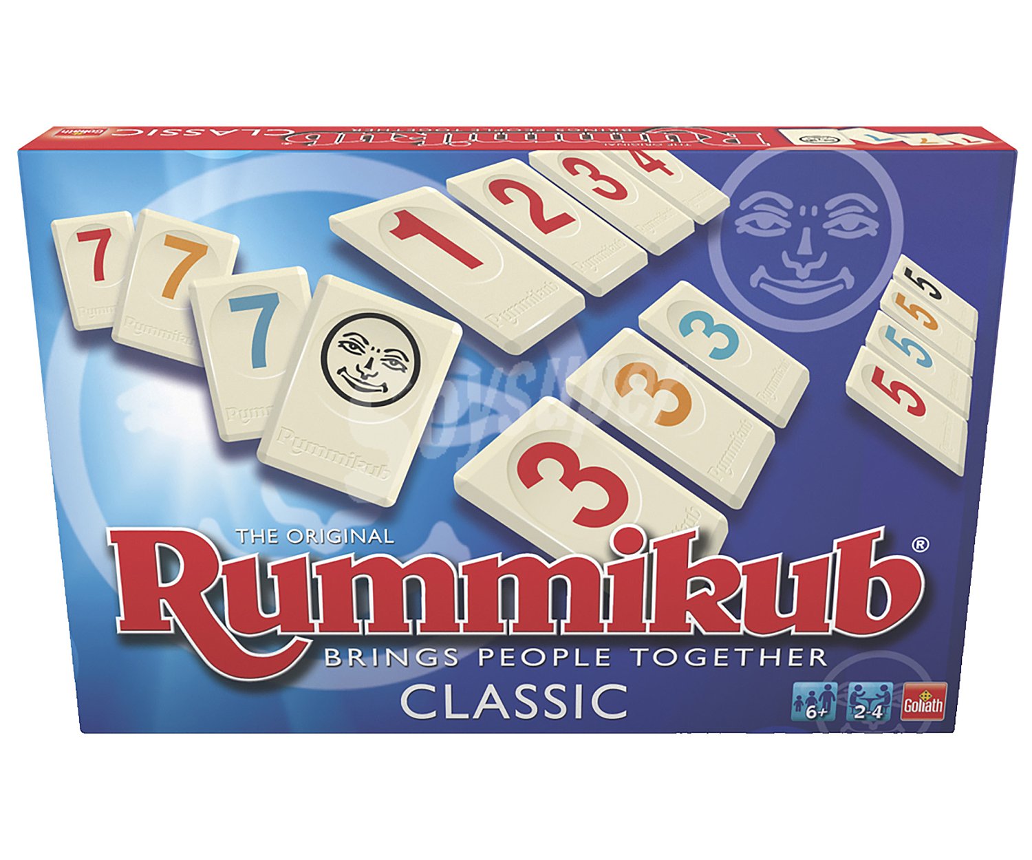 Juego de mesa de estrategia Rummikub Classic, desde 2 jugadores goliath Rummikub clásico