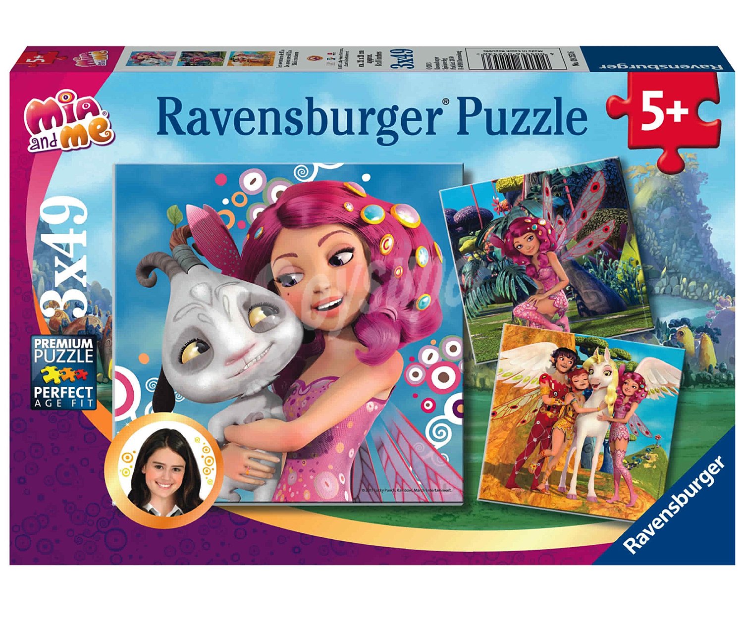 3 Puzzles Infantiles de 49 Piezas RAVENSBURGER.