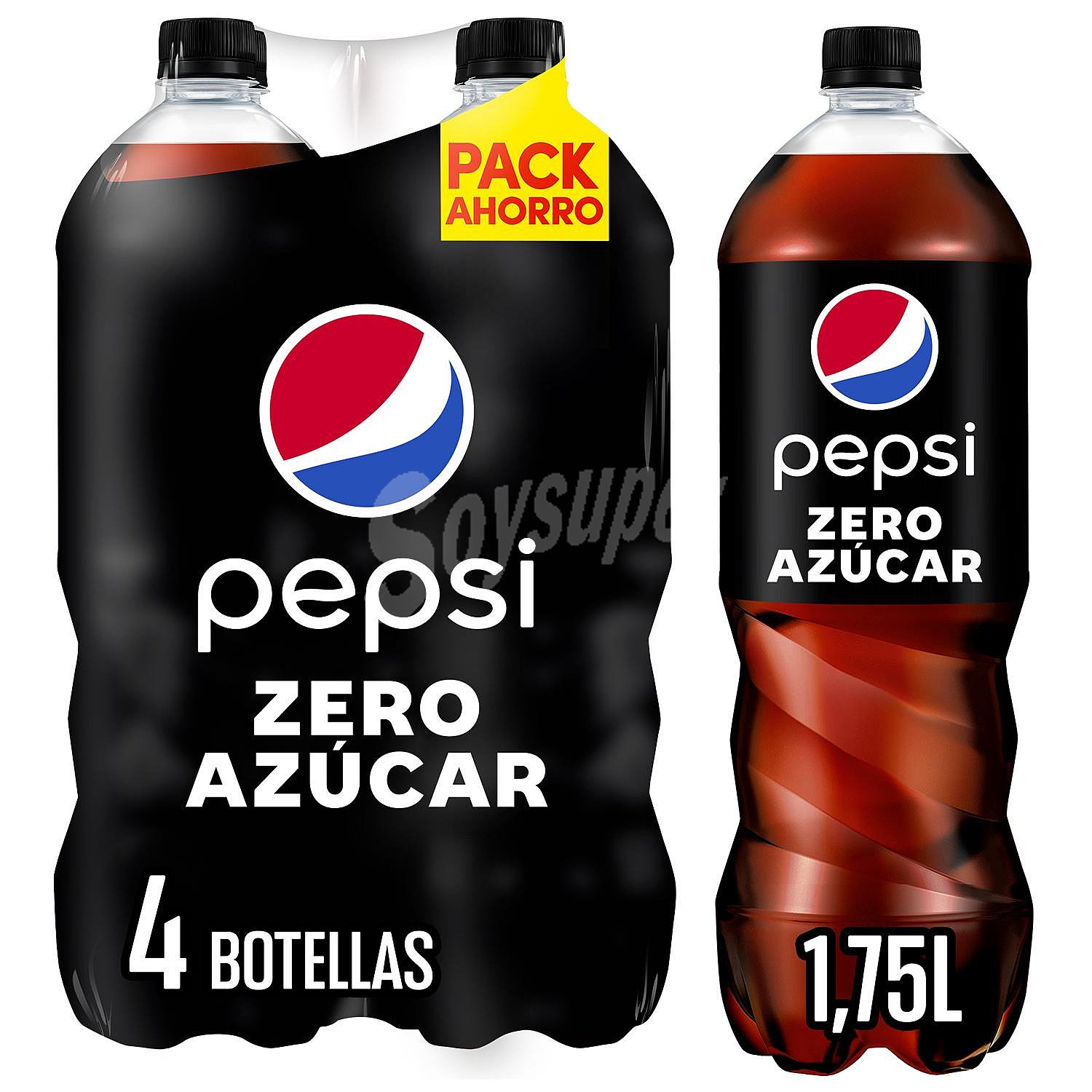 Refresco de cola zero azúcares añadidos