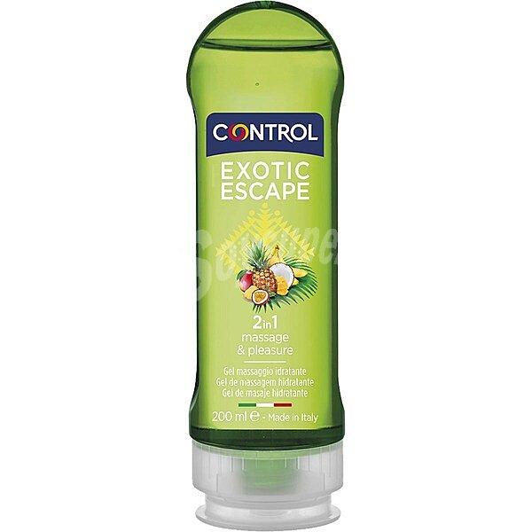 Gel corporal hidratante para masaje exotic escape