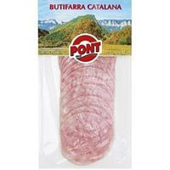 Butifarra catalana cortada en finas en lonchas pro natur