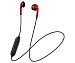 Auriculares bluetooth tipo botón controlador de volumen, micrófono, color rojo HA-F19BT-RBE