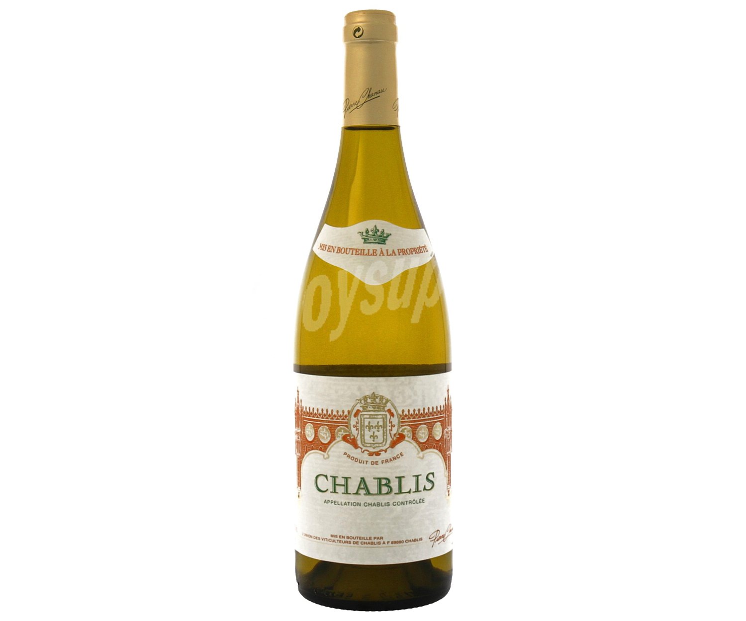 Pierre chanau chablis Vino blanco de Francia pierre chanau Chablis