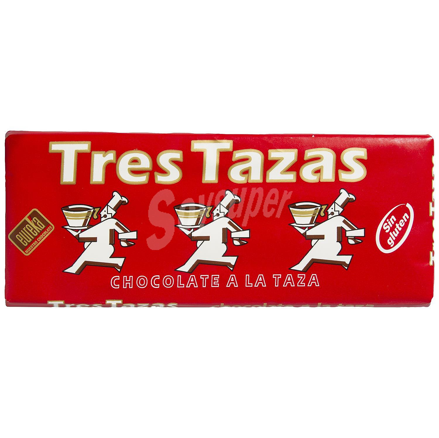 Chocolate a la taza tres tazas