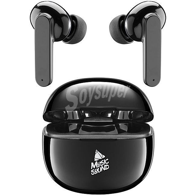 Auriculares bluetooth truewireless negro