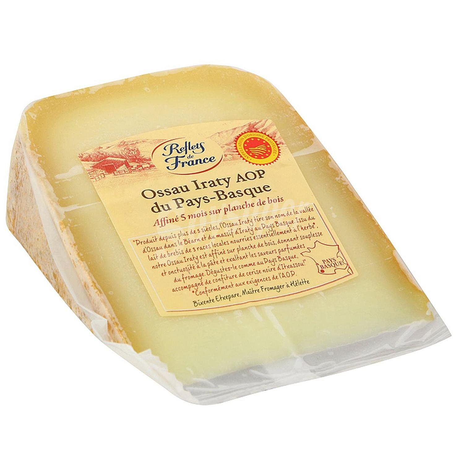 Queso curado de oveja Ossau Iraty DOP