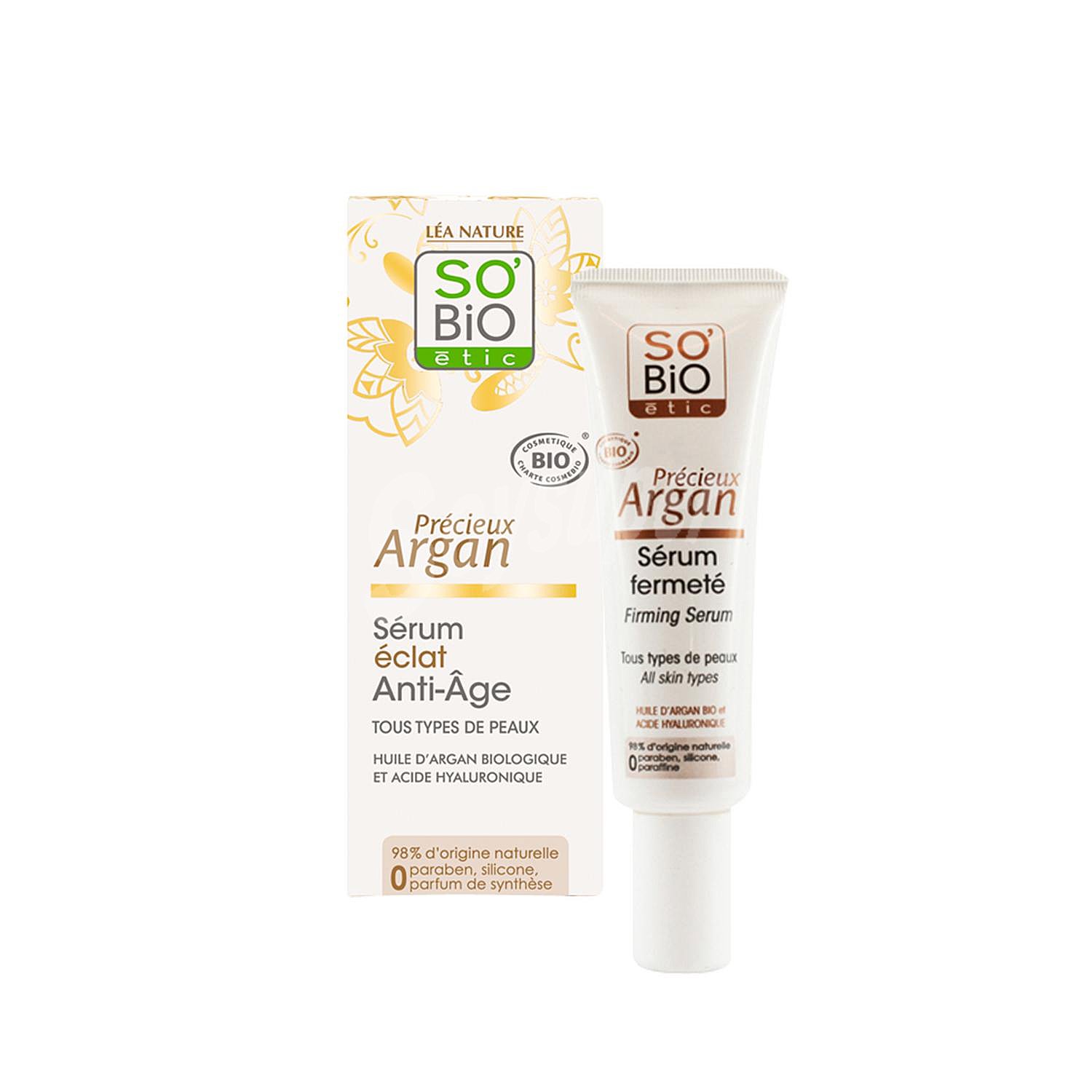 Sérum facial antiedad argán ecológico 'bio