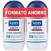 Desodorante para hombre roll on act control sanex, pack 2x50 ml