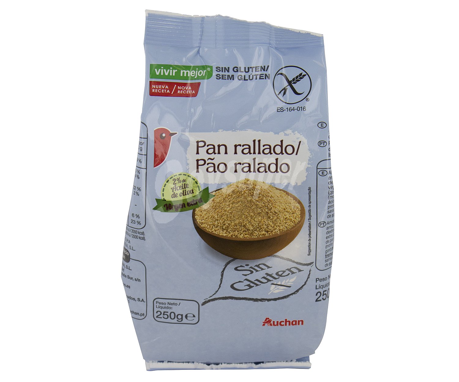 Pan rallado sin gluten