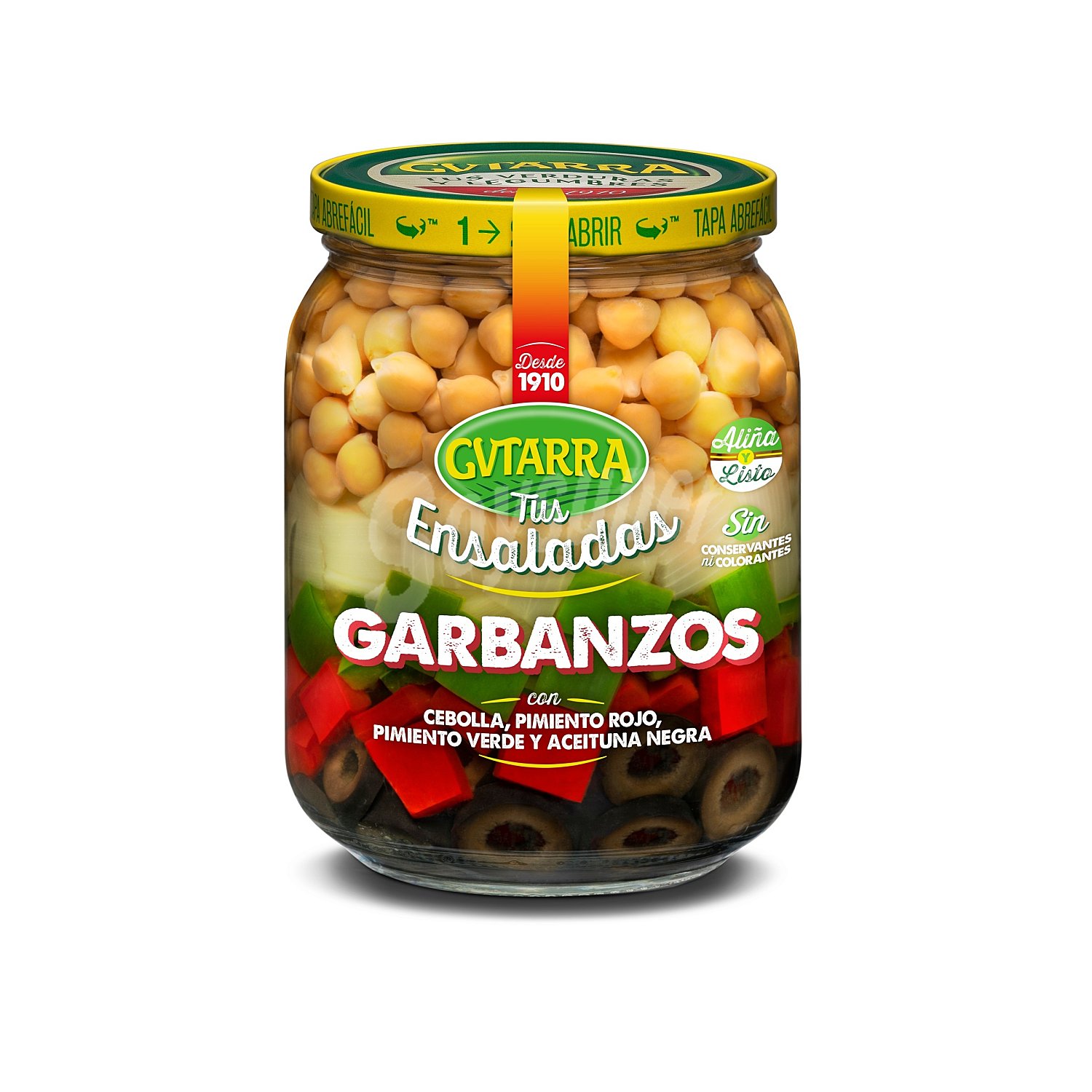 Tus ensaladas garbanzos frasco 335 gr