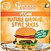 Sheese queso vegetal en lonchas estilo cheddar sin gluten y 100% sin lactosa con aceite de coco