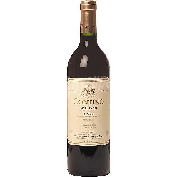 Vino tinto reserva con denominación de origen Rioja