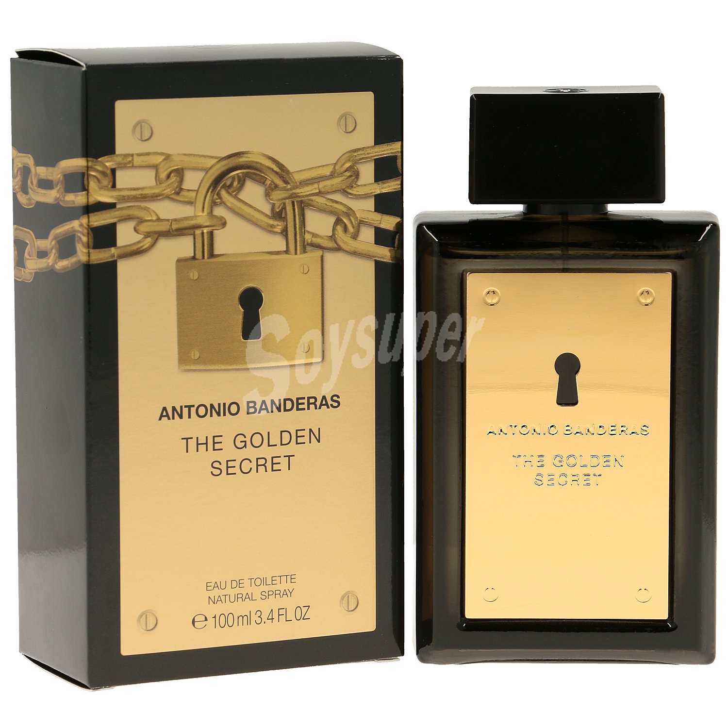 Eau de toilette golden secret