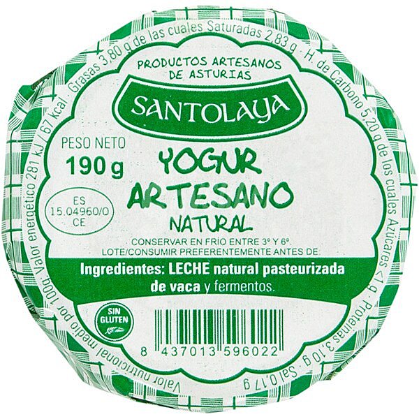 Yogur natural