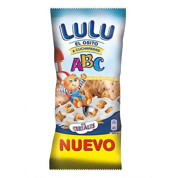 Galleta Osito lulu a cucharadas con cereales