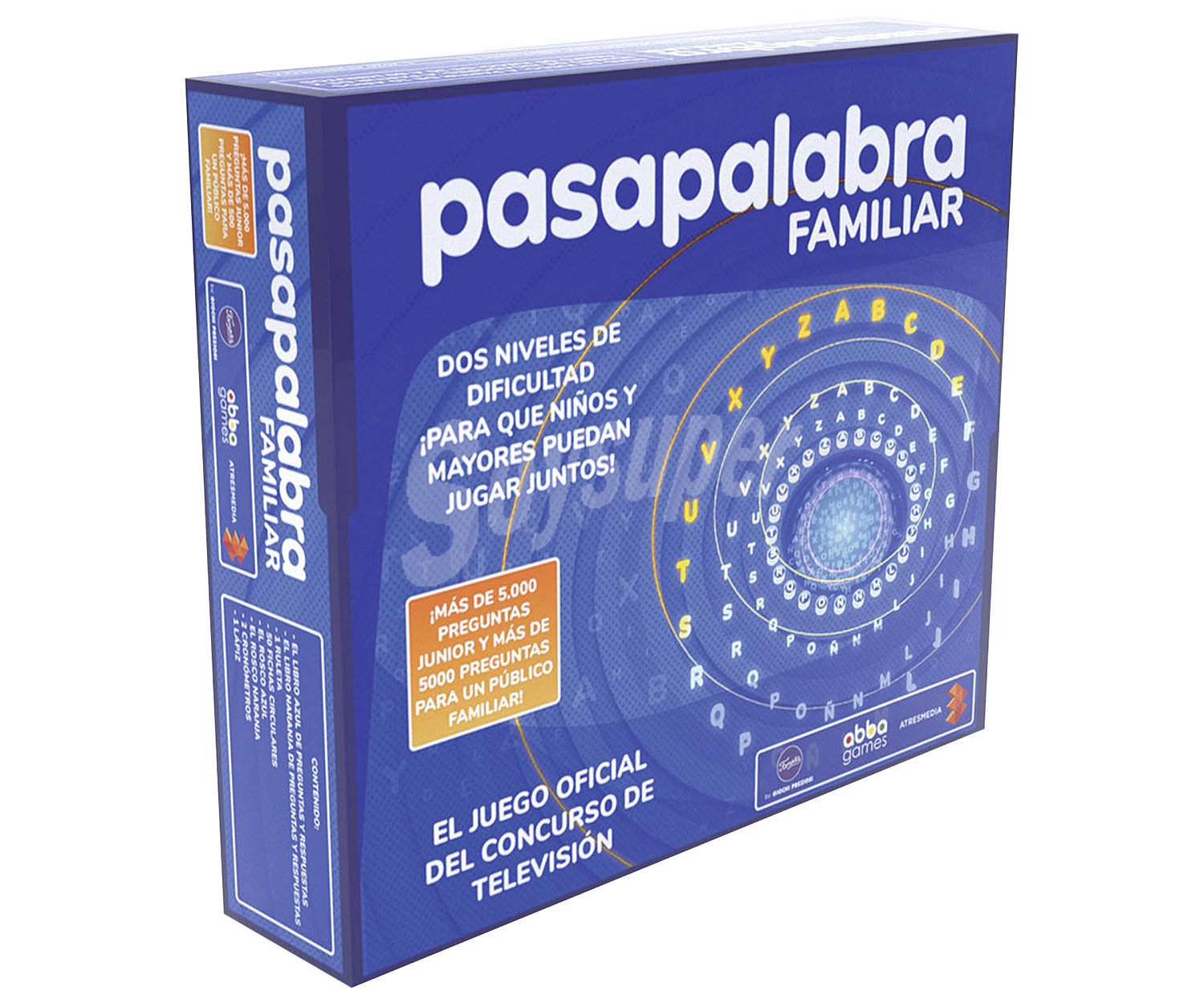 Juego de mesa Pasapalabra familiar,