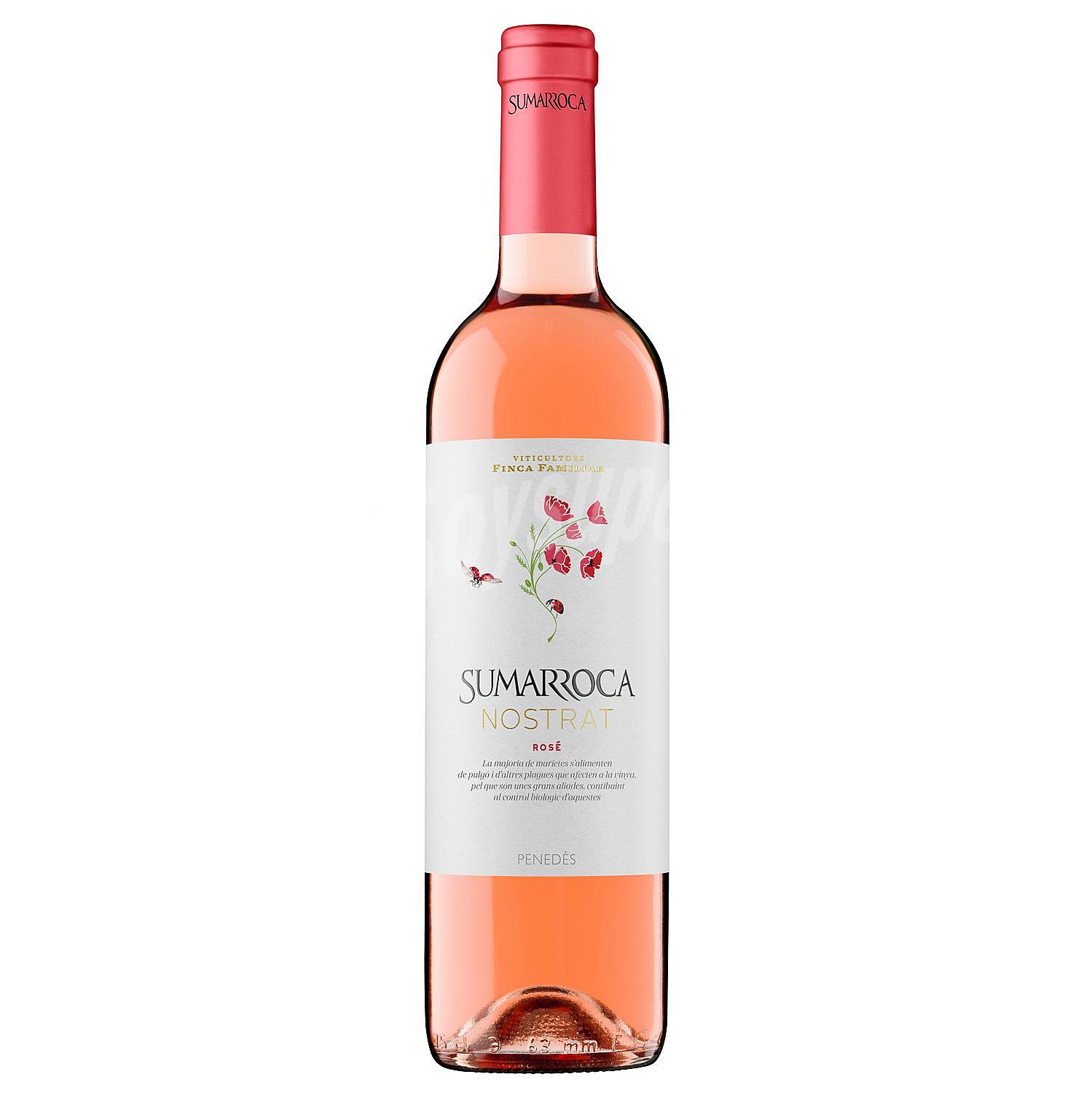 Vino rosado con denominación de origen Penedés