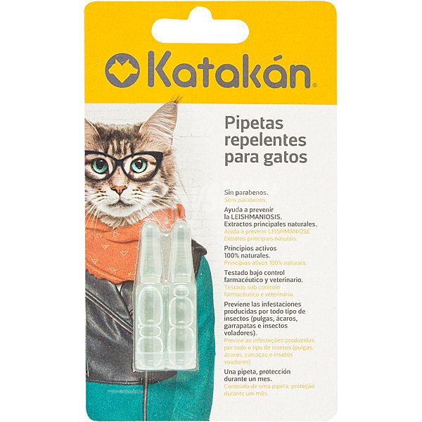 Pipetas repelentes para gatos