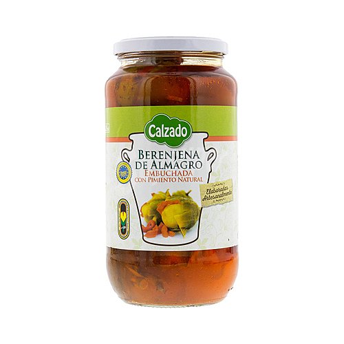 Calzado Berenjenas aliñadas embuchadas con pimiento natural de Almagro calzado