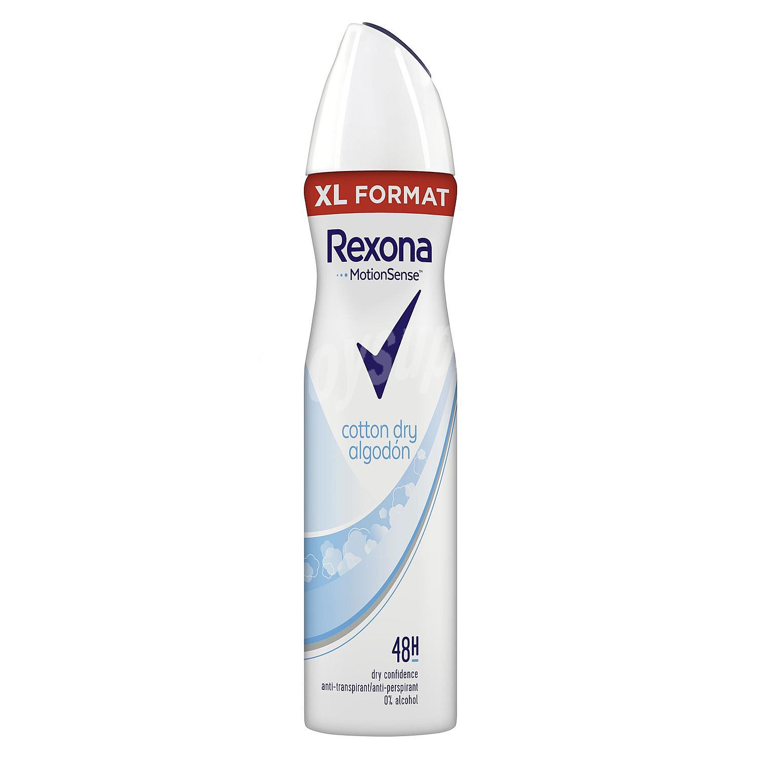 Desodorante spray para mujer con efecto sensación seca cotton DRY