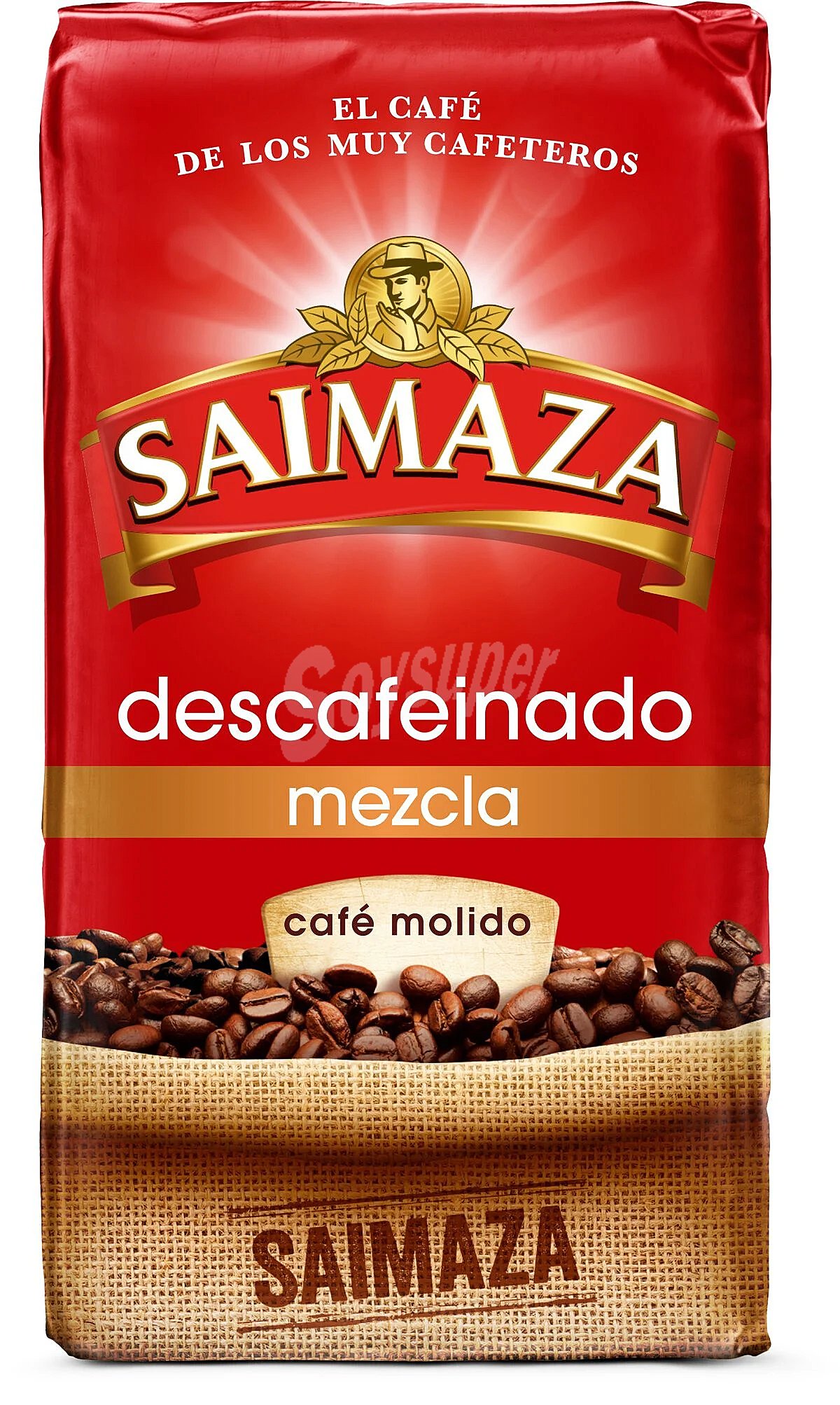 Café molido descafeinado mezcla