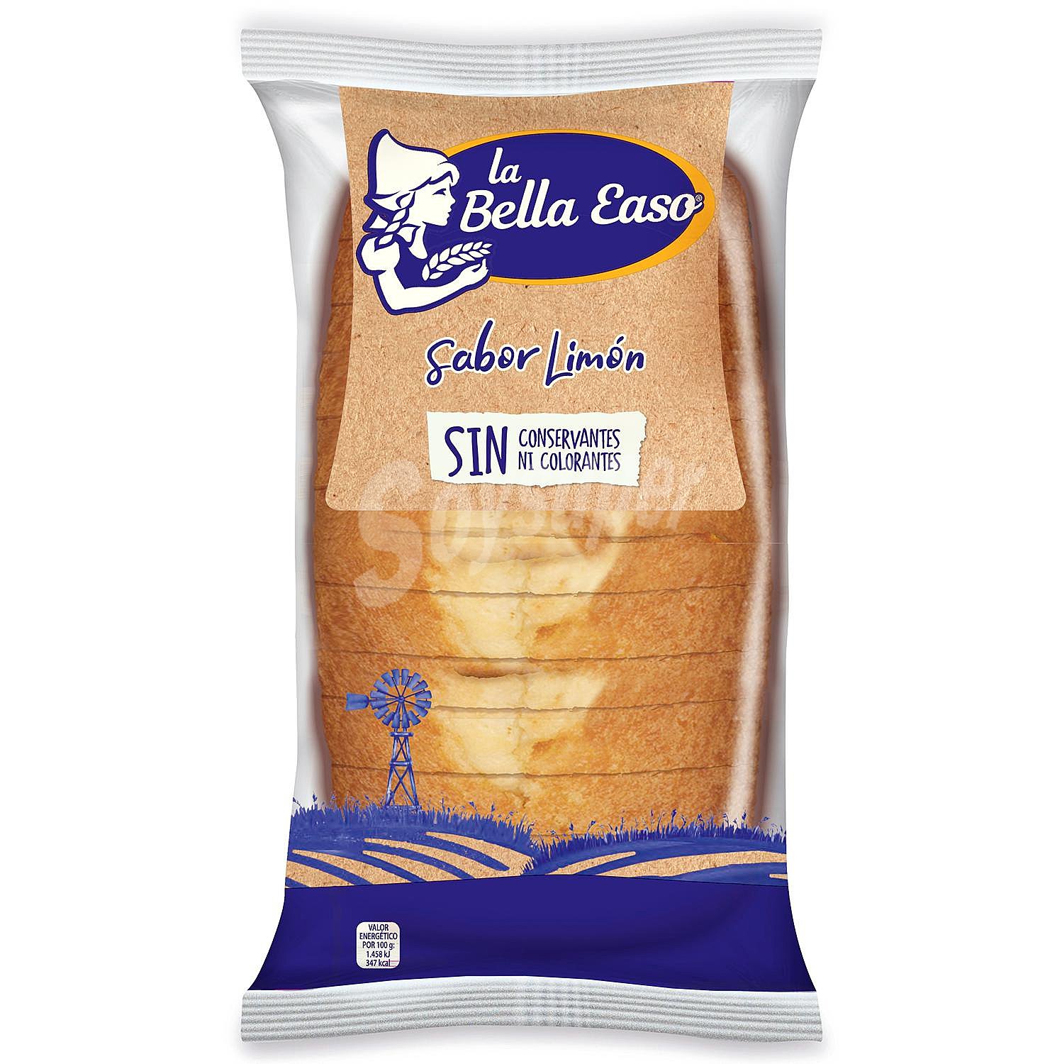 Bizcocho sabor limón La Bella Easo