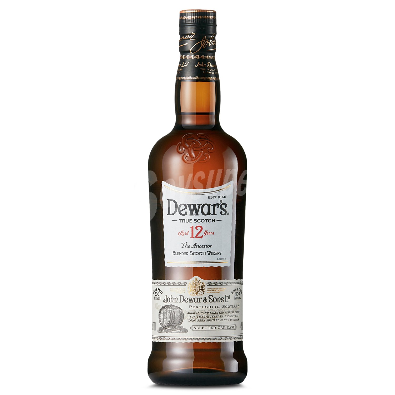 Whisky reserva 12 años Dewars