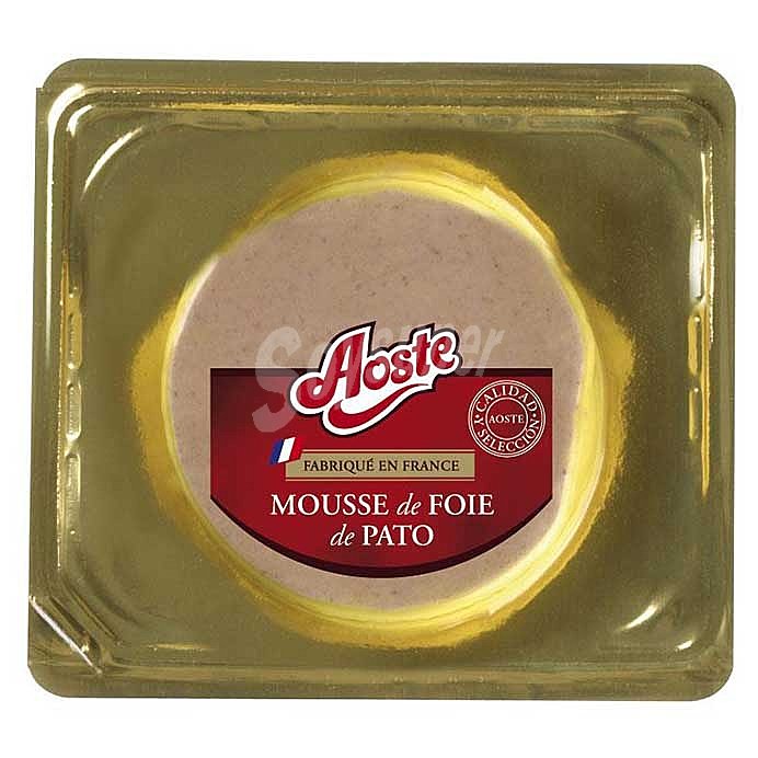 Aoste Mousse de foie de pato aoste