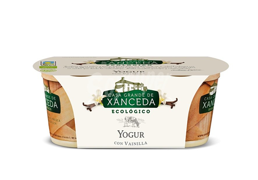 Yogur vainilla ecológico xanceda