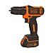 Taladro atornillador a batería litio 10,8V, black + decker BDCD12