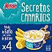 Secretos Canarios helado de gofio con salsa de plátano 4 unidades estuche 360 g