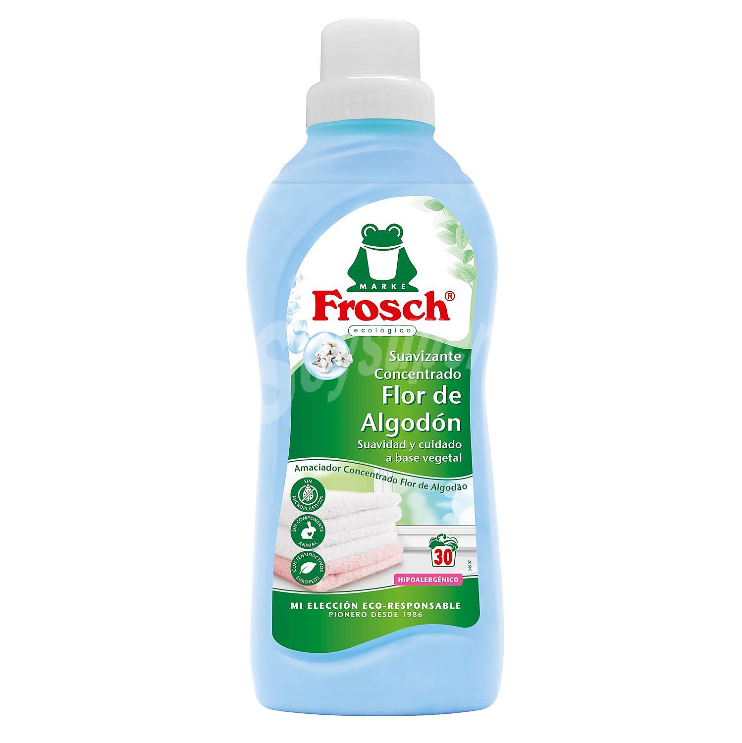 Suavizante concentrado flor de algodón ecológico Frosch