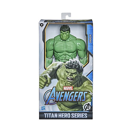 Figura articulada Hulk de 30cm. Titan Hero Deluxe LOS vengadores