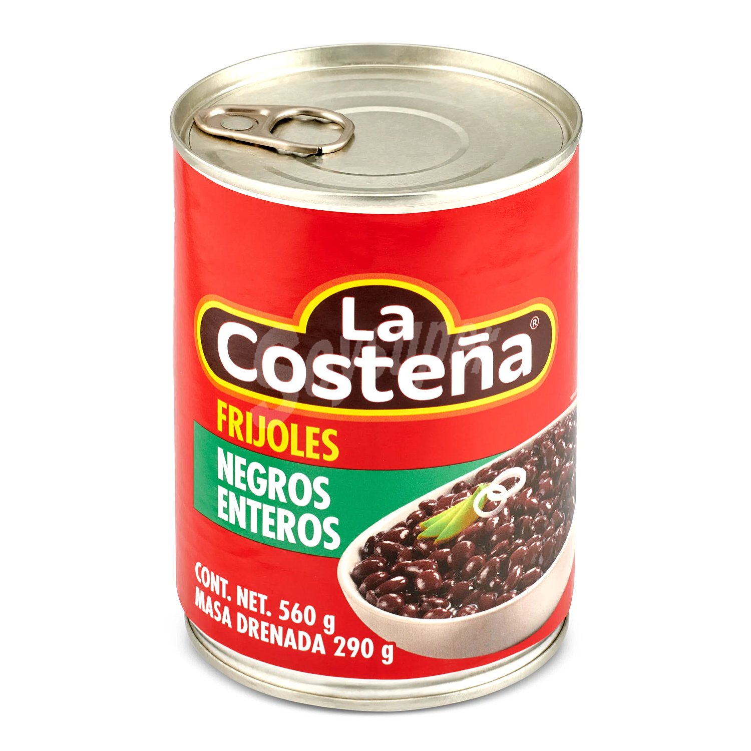 Frijoles negros enteros La costeña