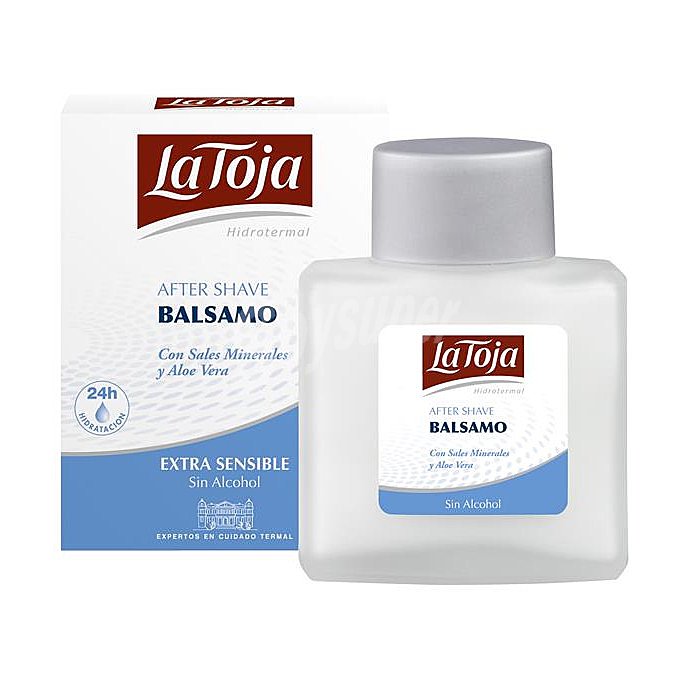 Bálsamo after shave con formula extra suave