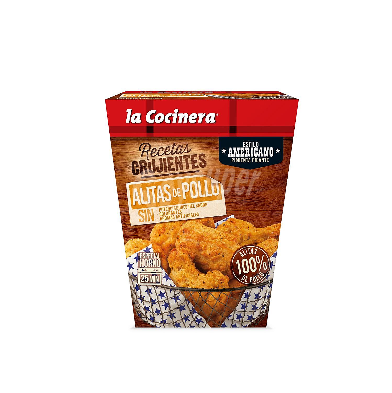 Alitas de pollo al estilo americano (pimienta picante) LA cocinera Recetas crujientes