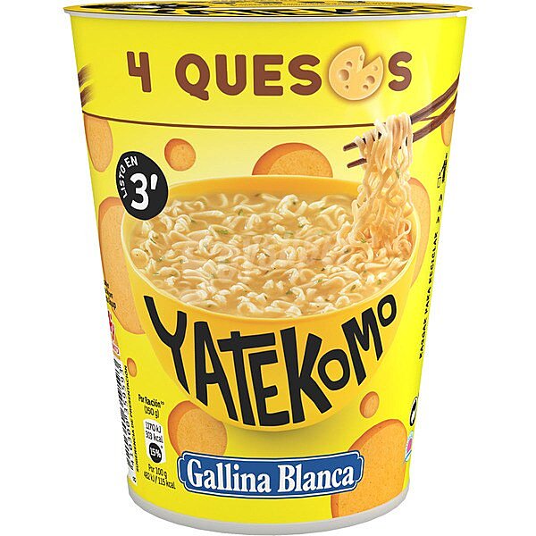 Fideos Orientales Yatekomo