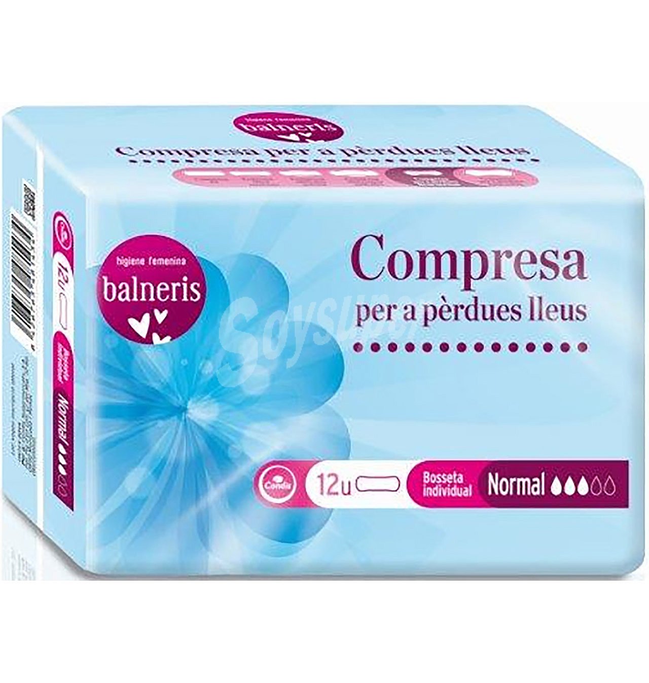 Compresa balneris perdida normal