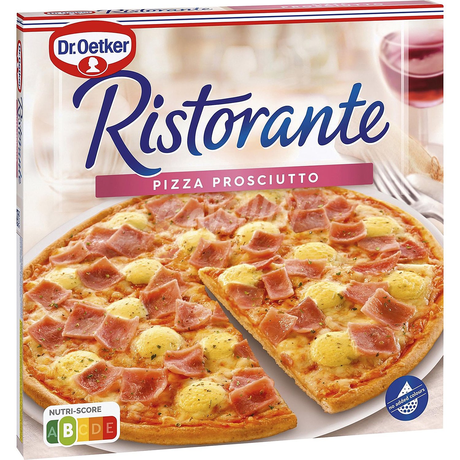 Ristorante pizza prosciuto