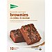 Preparado para hacer brownies con pepitas de chocolate 10 raciones