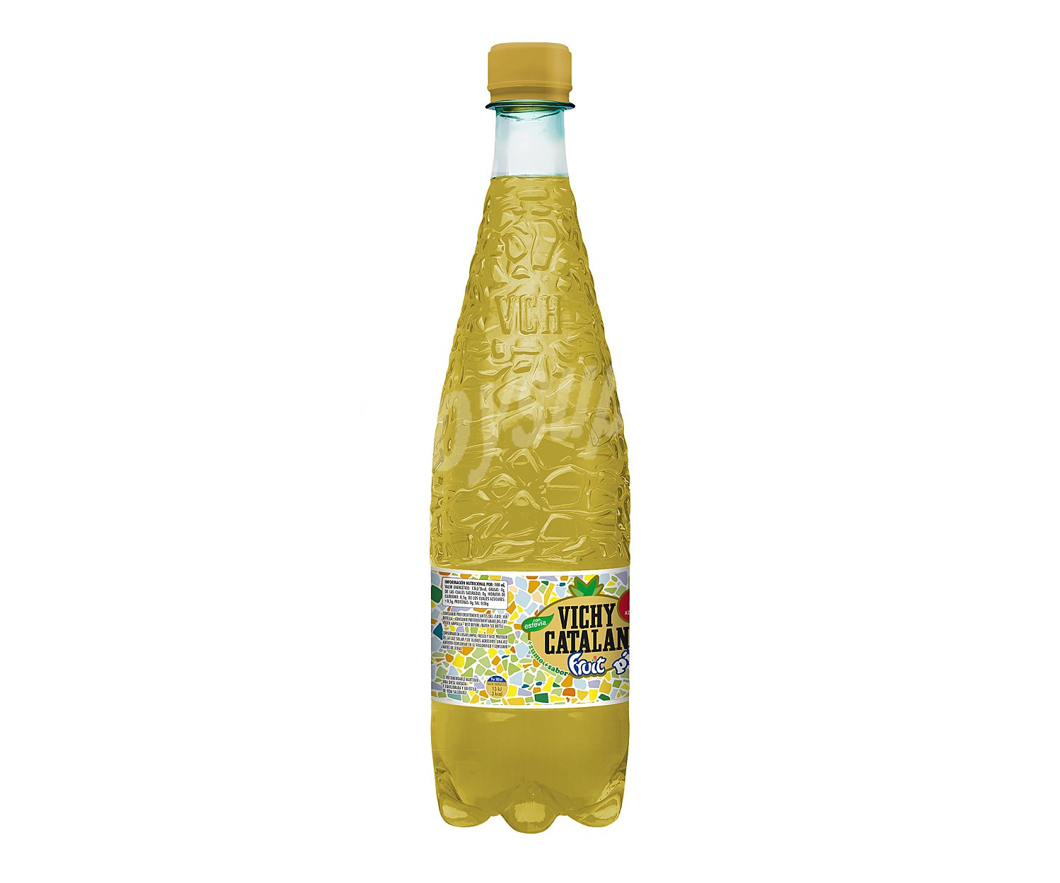 Agua mineral con gas sabor piña-coco fruit