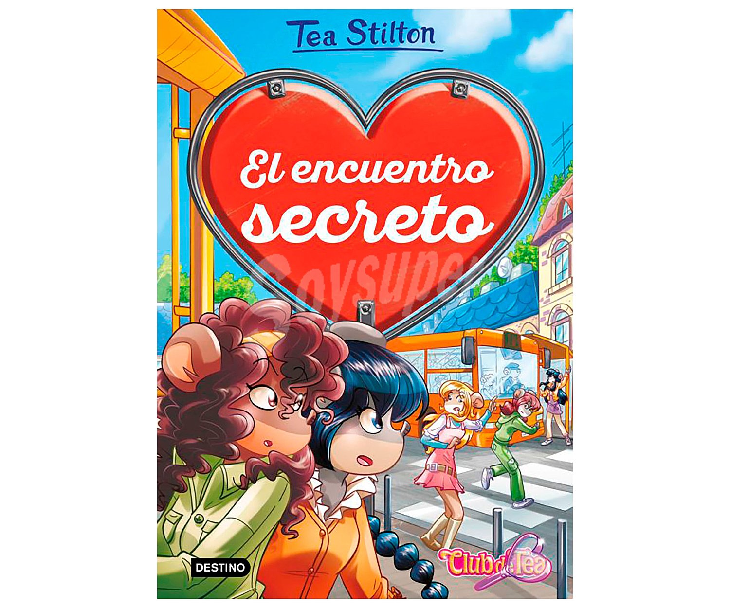 Detectives del corazón 7: El encuentro secreto, TEA stilton. Género: infantil. Editorial Destino.