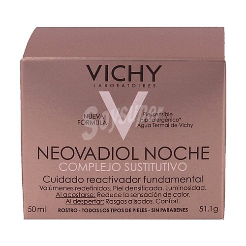 Vichy Crema facial de noche antiedad para pieles maduras vichy Neovadiol