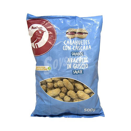 Producto alcampo Cacahuetes con cáscara salados producto alcampo